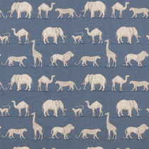 Prairie Animals Denim Fabric by the Metre